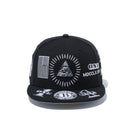 59FIFTY ダラー オールオーバー ブラック × スノーホワイト