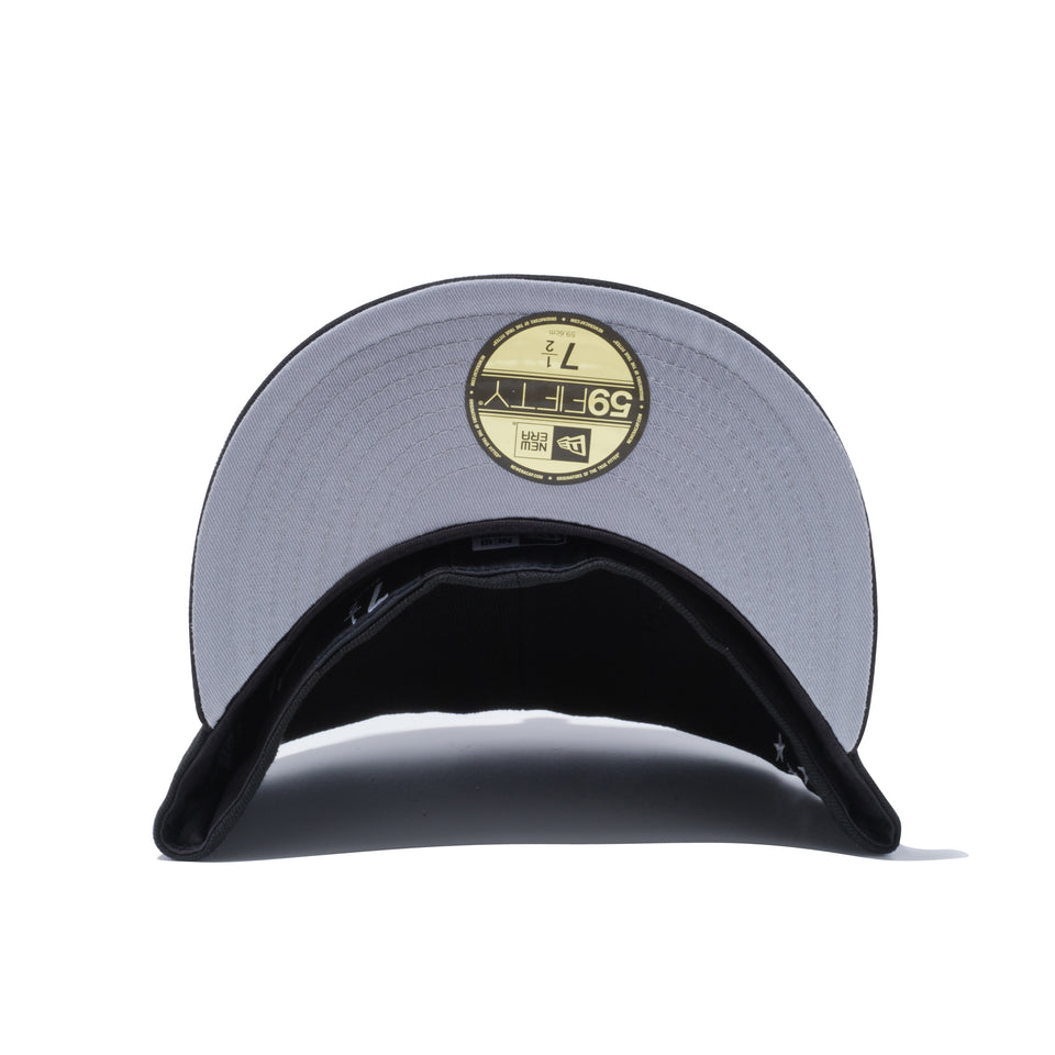 59FIFTY ダラー オールオーバー ブラック × スノーホワイト