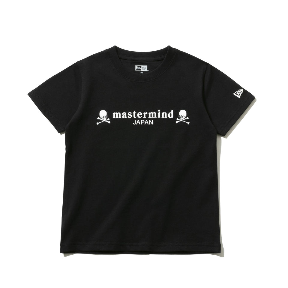 Youth 半袖 コットン Tシャツ mastermind JAPAN マスターマインド・ジャパン NEW ERA 100周年ロゴ