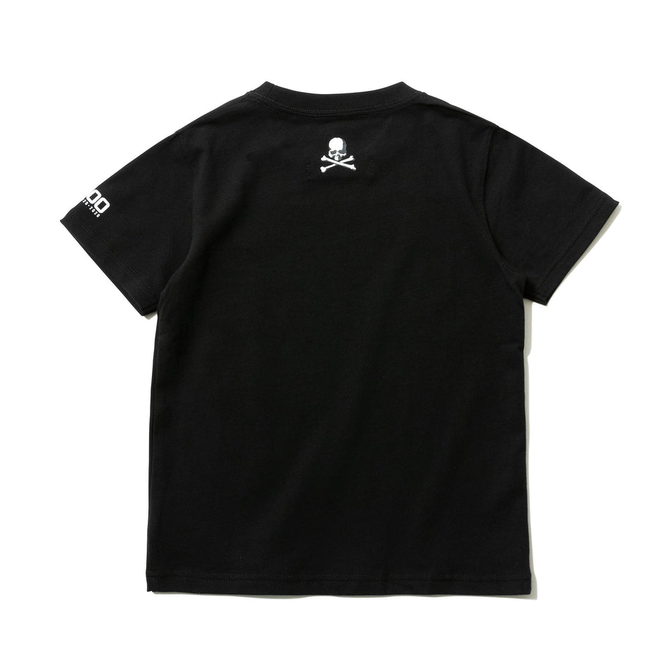 Youth 半袖 コットン Tシャツ mastermind JAPAN マスターマインド・ジャパン NEW ERA 100周年ロゴ