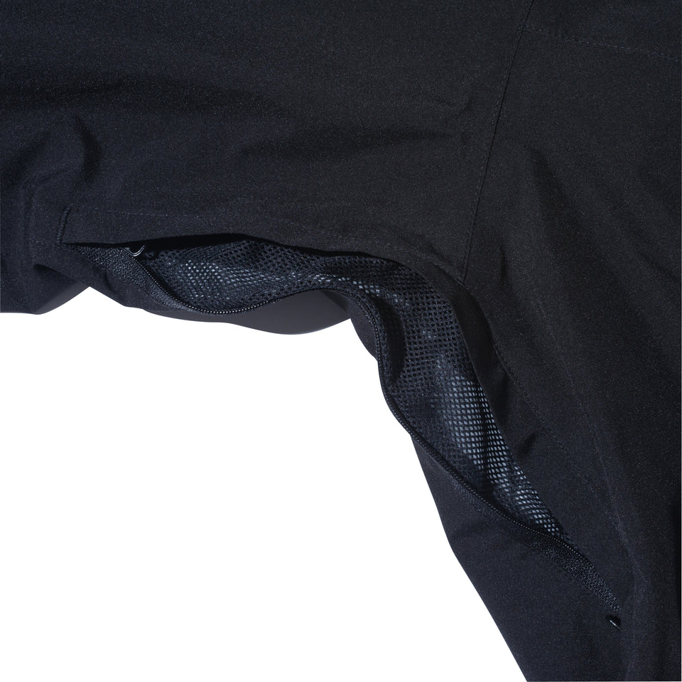 【ゴルフ】 レインウェア ジャケット パンツ セット ブラック