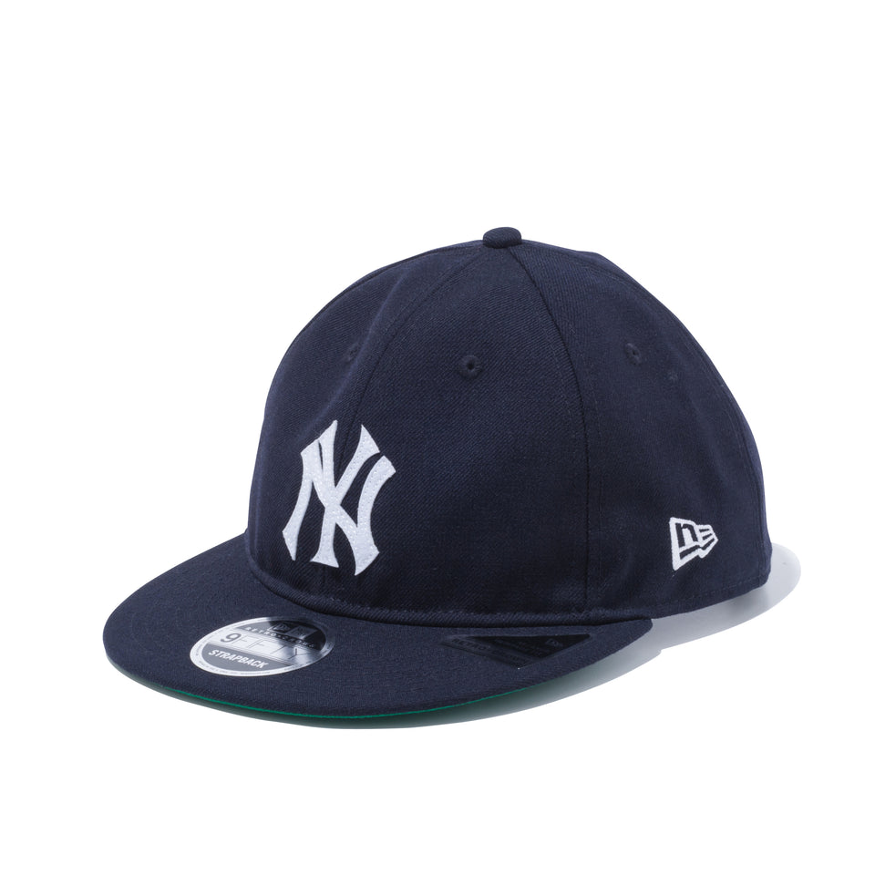 RC 9FIFTY フラットバイザー ニューヨーク・ヤンキース レザーストラップ ケリーアンダーバイザー