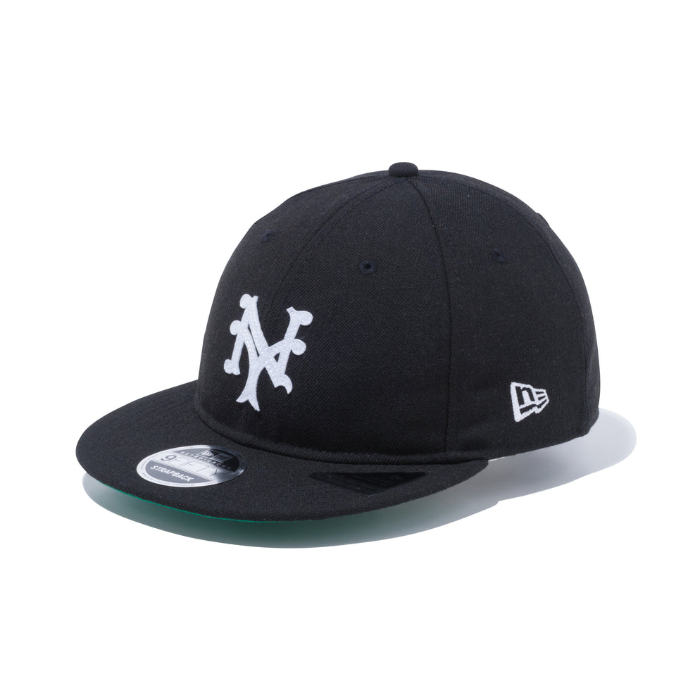 RC 9FIFTY フラットバイザー ニューヨーク・ジャイアンツ レザーストラップ ケリーアンダーバイザー