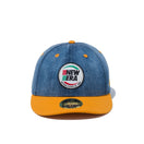 LP 59FIFTY 2トーンデニム NEW ERA ロゴ ウォッシュドデニム / Rゴールド