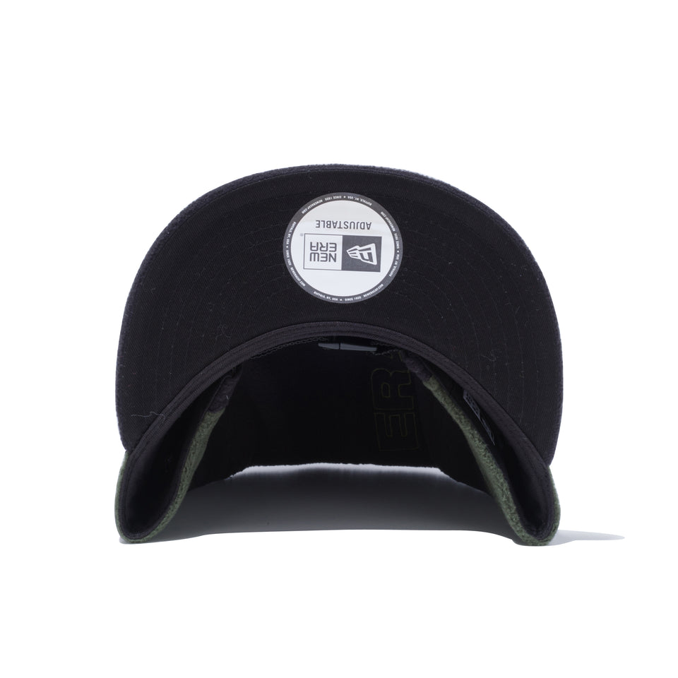 ジェットキャップ マイクロフリース NEW ERA ブラック / オリーブ