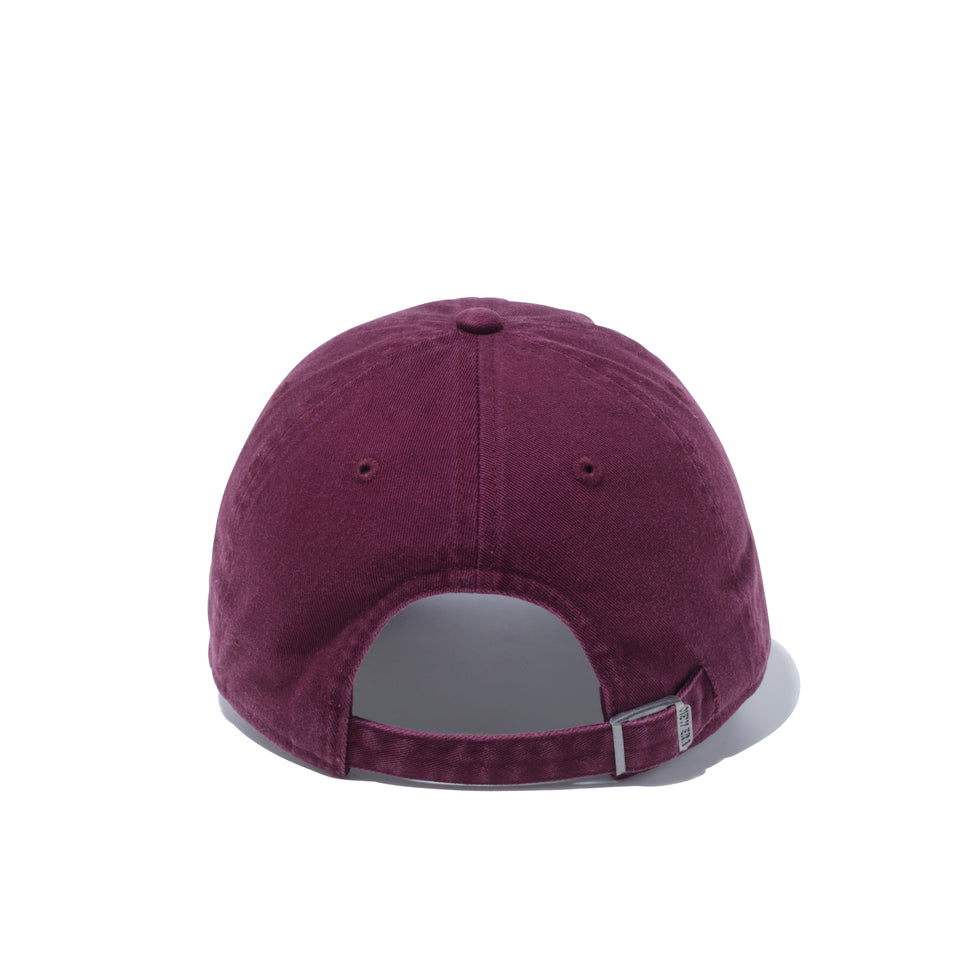 Casual Classic new era ロゴ マルーン × スノーホワイト