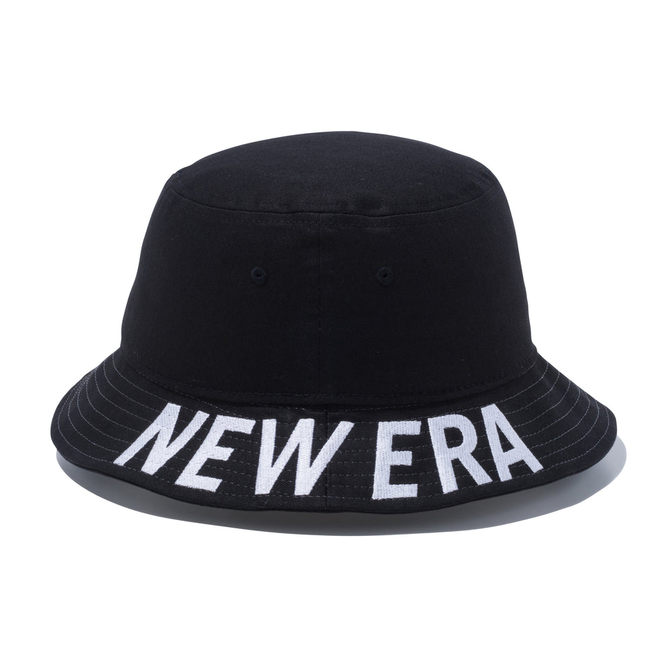 バケット01 エッセンシャル NEW ERA ロゴ ブラック