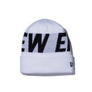 ベーシック カフニット ビルボード NEW ERA ロゴ ホワイト