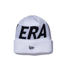 ベーシック カフニット ビルボード NEW ERA ロゴ ホワイト