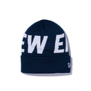 ベーシック カフニット ビルボード NEW ERA ロゴ ネイビー