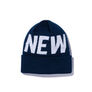 ベーシック カフニット ビルボード NEW ERA ロゴ ネイビー