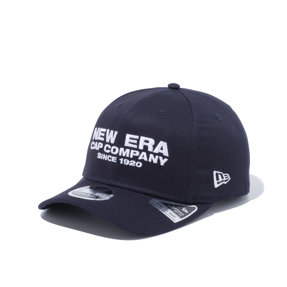 9FIFTY ストレッチスナップ New Era Cap Company Since 1920 ネイビー × スノーホワイト