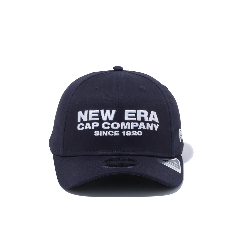 9FIFTY ストレッチスナップ New Era Cap Company Since 1920 ネイビー × スノーホワイト