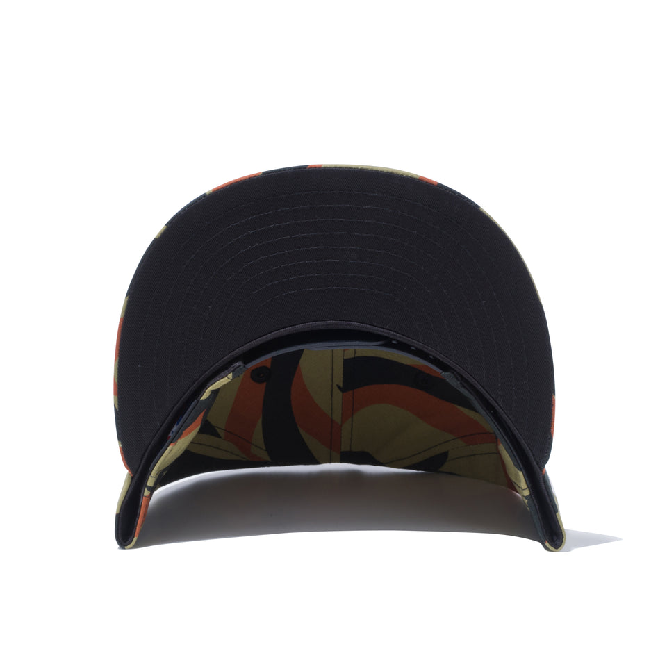 9FIFTY ニューヨーク・ヤンキース トライバルカモ カーキ / オレンジ × スノーホワイト