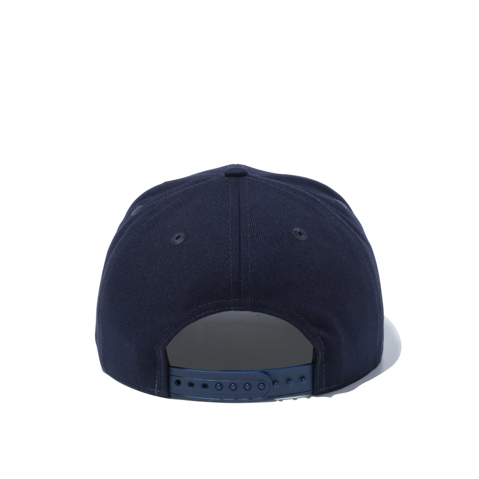 9FIFTY ニューヨーク・ヤンキース ラインストーンバッジ ネイビー × ブラック