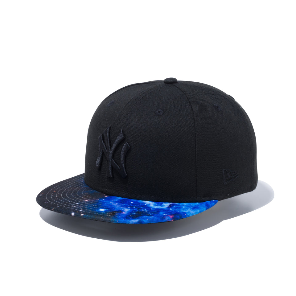 9FIFTY ニューヨーク・ヤンキース ギャラクシー ブラック プリントバイザー