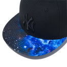 9FIFTY ニューヨーク・ヤンキース ギャラクシー ブラック プリントバイザー