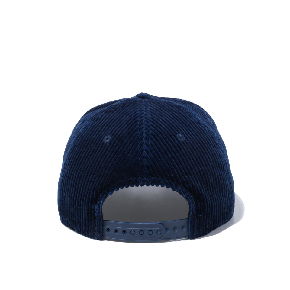 9FIFTY ニューヨーク・ヤンキース コーデュロイ ネイビー × スノーホワイト グレーアンダーバイザー