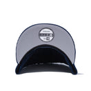 9FIFTY ニューヨーク・ヤンキース コーデュロイ ネイビー × スノーホワイト グレーアンダーバイザー