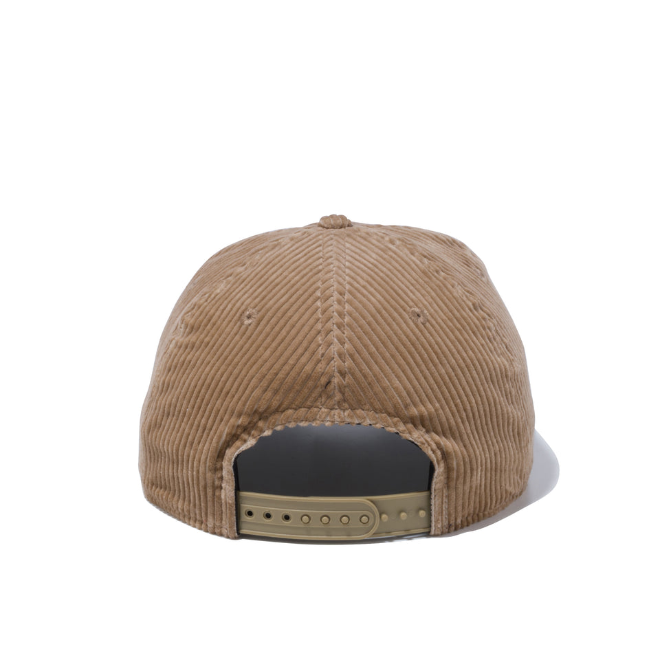 9FIFTY ニューヨーク・ヤンキース コーデュロイ ベージュ × スノーホワイト グレーアンダーバイザー