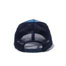 9FORTY A-Frame トラッカー タイダイ NEW ERA ロゴ ブルー / ネイビーメッシュ