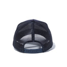 9FORTY A-Frame トラッカー ラバーロゴ NEW ERA ネイビー × スノーホワイト