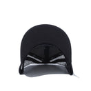 9FORTY A-Frame トラッカー ラバーロゴ NEW ERA ブラック × スノーホワイト