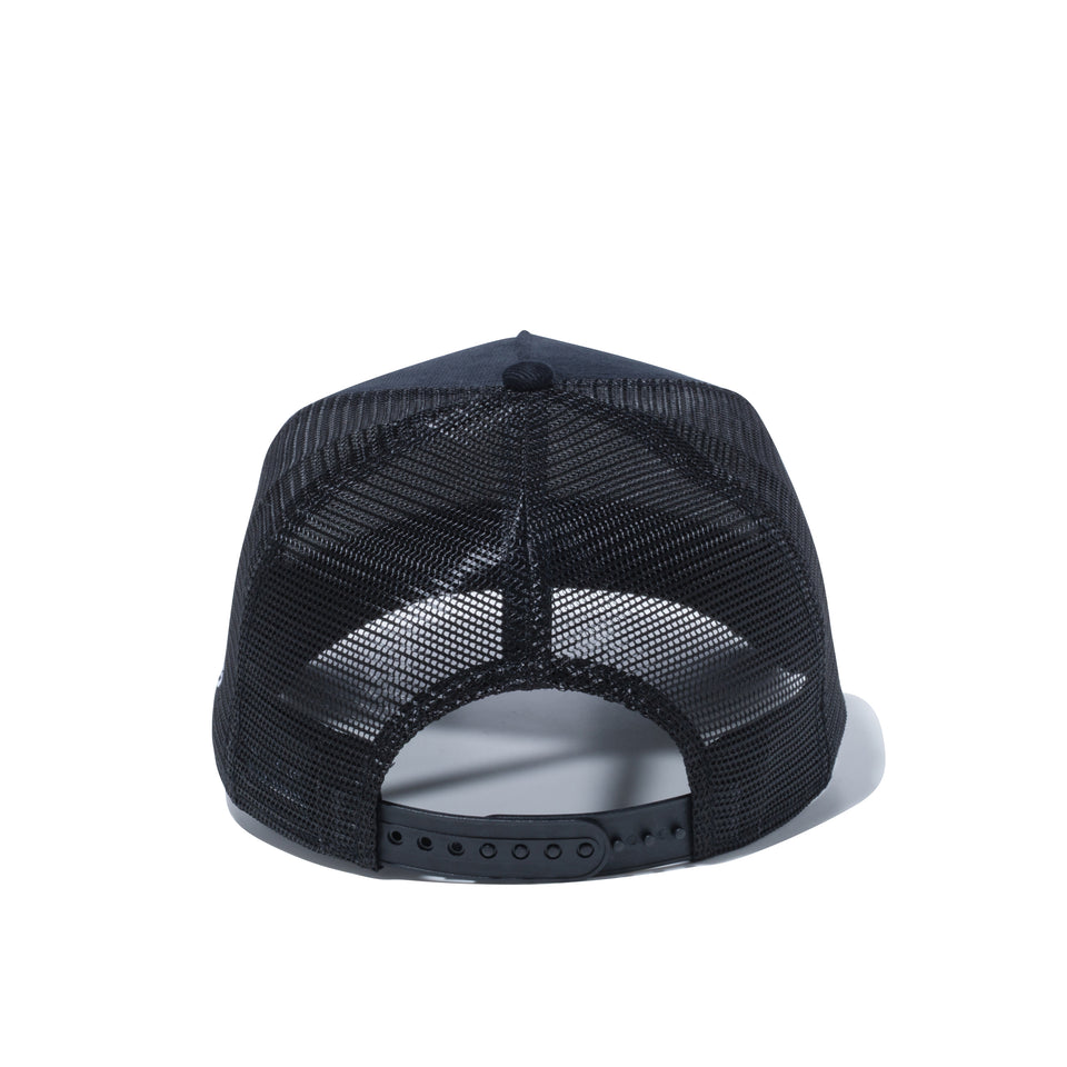 9FORTY A-Frame トラッカー マイクロコーデュロイ NEW ERA NEW YORK EST 1920 ブラック / ブラックメッシュ
