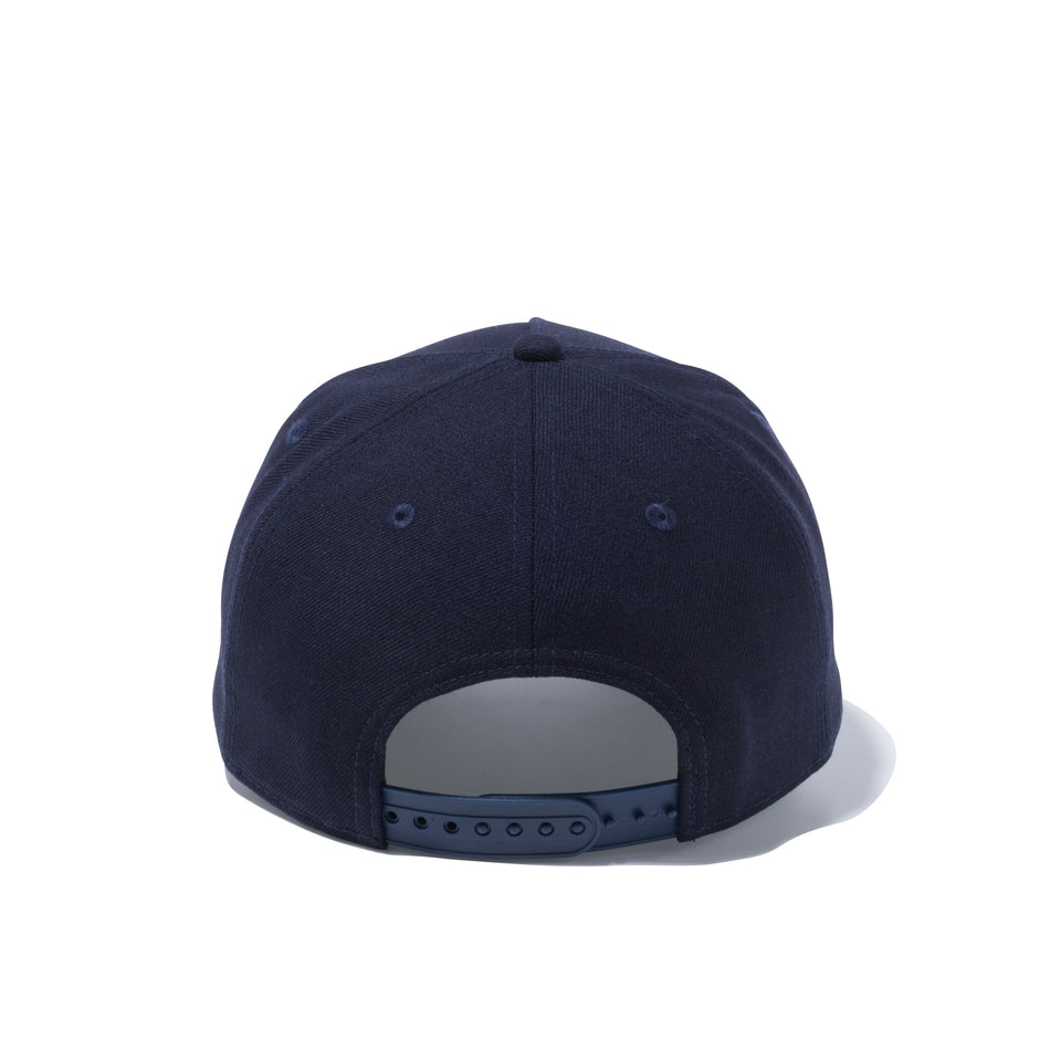 9FORTY A-Frame オーバルロゴ New Era ネイビー × スノーホワイト