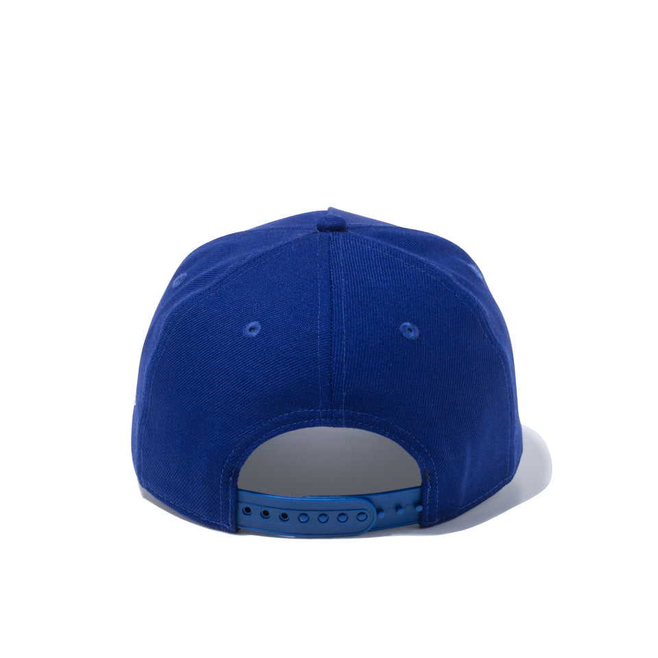 9FORTY A-Frame オーバルロゴ New Era ダークロイヤル × スノーホワイト