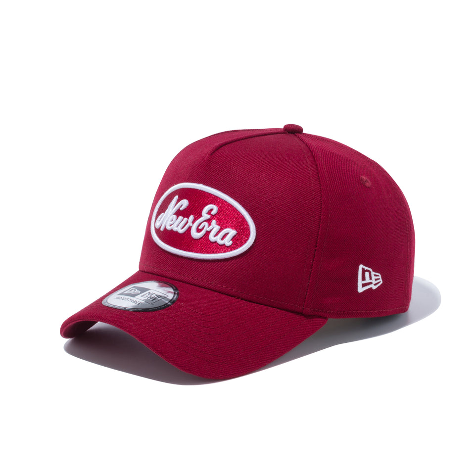 9FORTY A-Frame オーバルロゴ New Era カーディナル × スノーホワイト