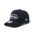9FORTY A-Frame オーバルロゴ New Era ブラック × スノーホワイト