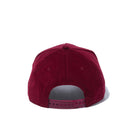 9FORTY A-Frame マイクロコーデュロイ NEW ERA ロゴ バーガンディー
