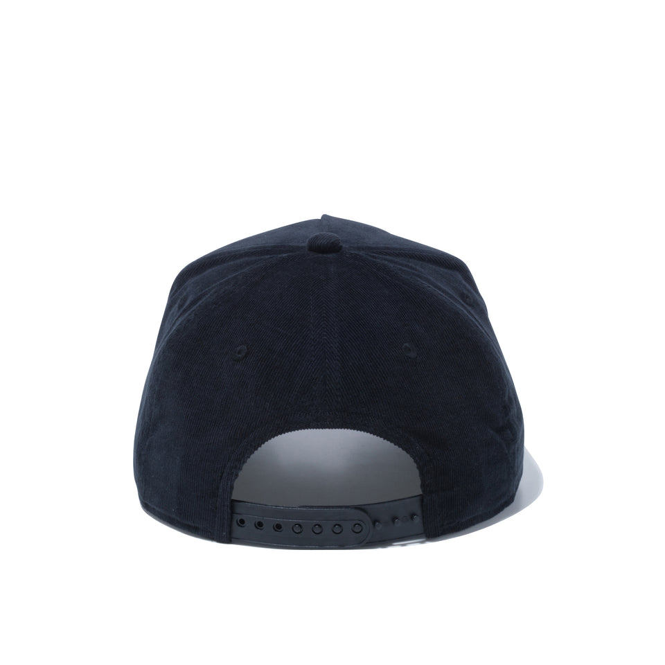 9FORTY A-Frame マイクロコーデュロイ NEW ERA ロゴ ブラック