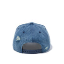 9FORTY A-Frame ダメージドデニム NEW ERA ロゴ ウォッシュドデニム