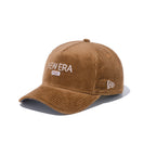 9FORTY A-Frame コーデュロイ NEW ERA 1920 ライトブラウン × スノーホワイト