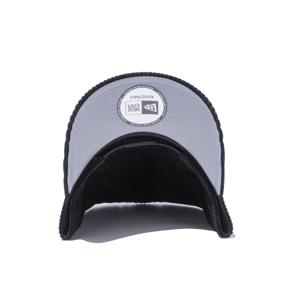 9FORTY A-Frame コーデュロイ NEW ERA 1920 ブラック × スノーホワイト