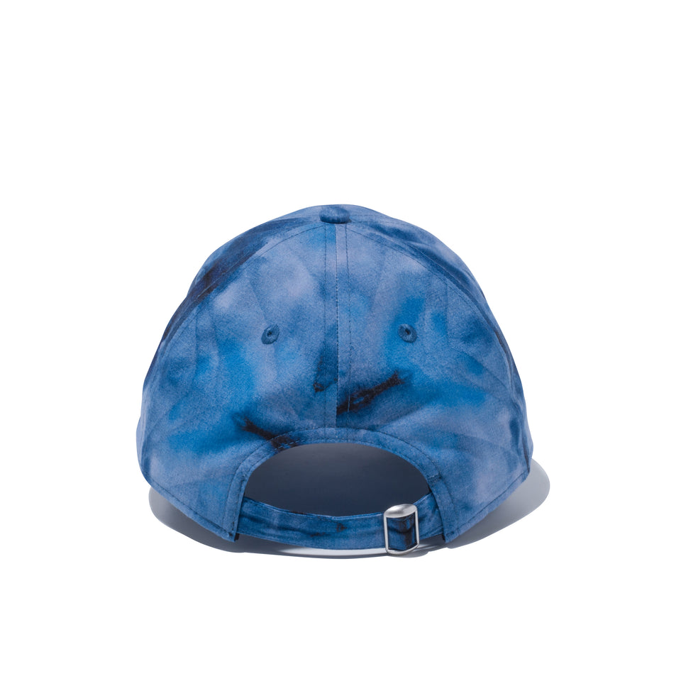 9THIRTY タイダイ NEW ERA ロゴ ブルー × メリットゴールド