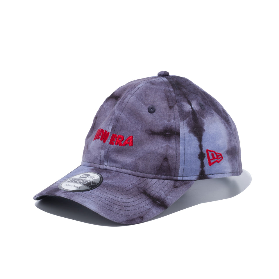 9THIRTY タイダイ NEW ERA ロゴ ブラック × Hレッド