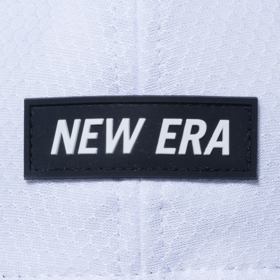 9THIRTY ラバーロゴ NEW ERA ホワイト × ブラック