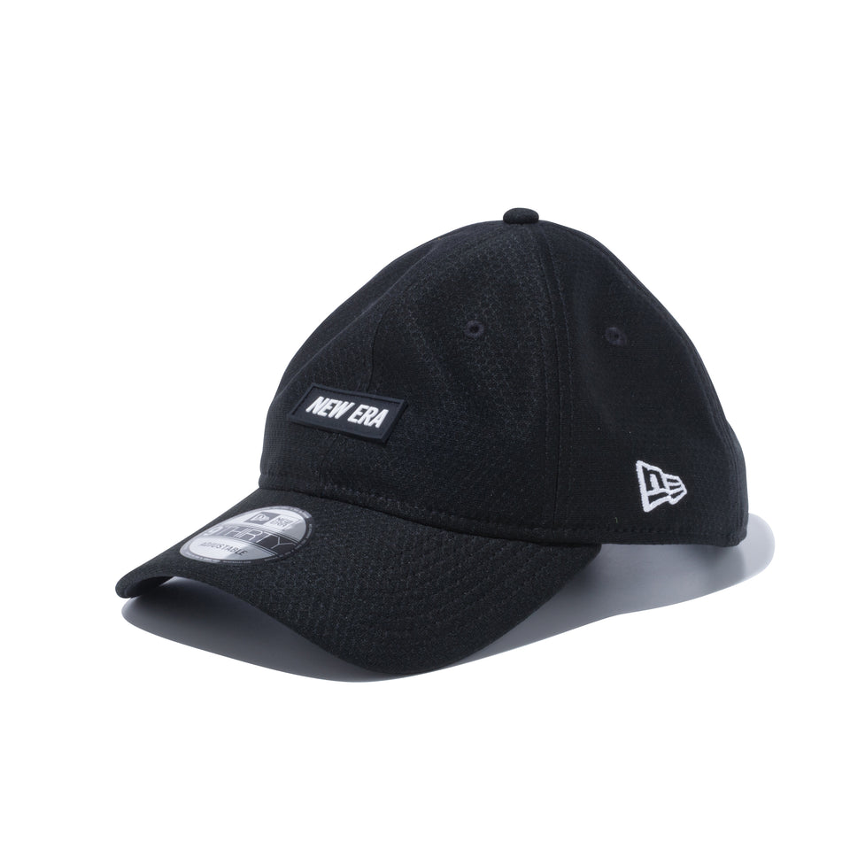9THIRTY ラバーロゴ NEW ERA ブラック × スノーホワイト