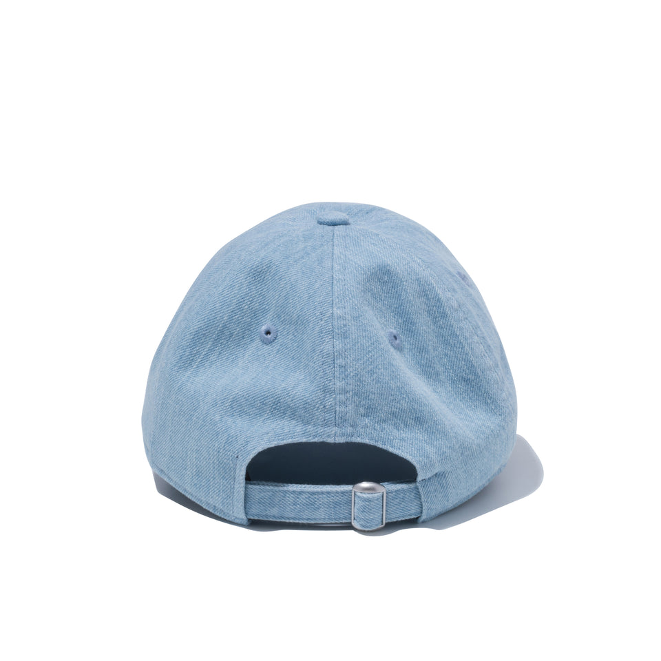 9TWENTY Small ニューヨーク・ヤンキース トナルロゴ ミニロゴ ブリーチデニム × プロトゥインクル