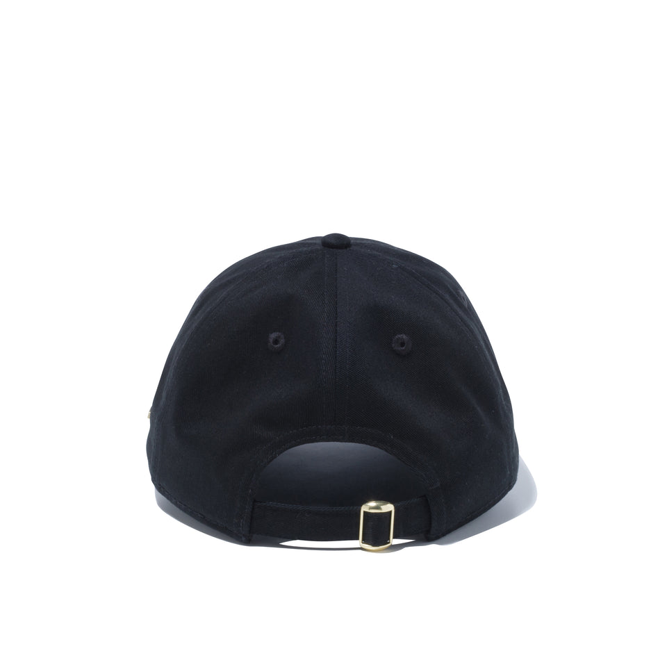 9TWENTY Small メタルフラッグロゴ ブラック