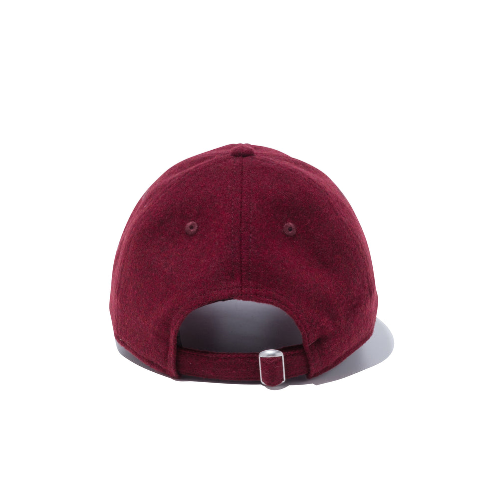 9TWENTY Small メルトン NEW ERA アーチロゴ バーガンディ