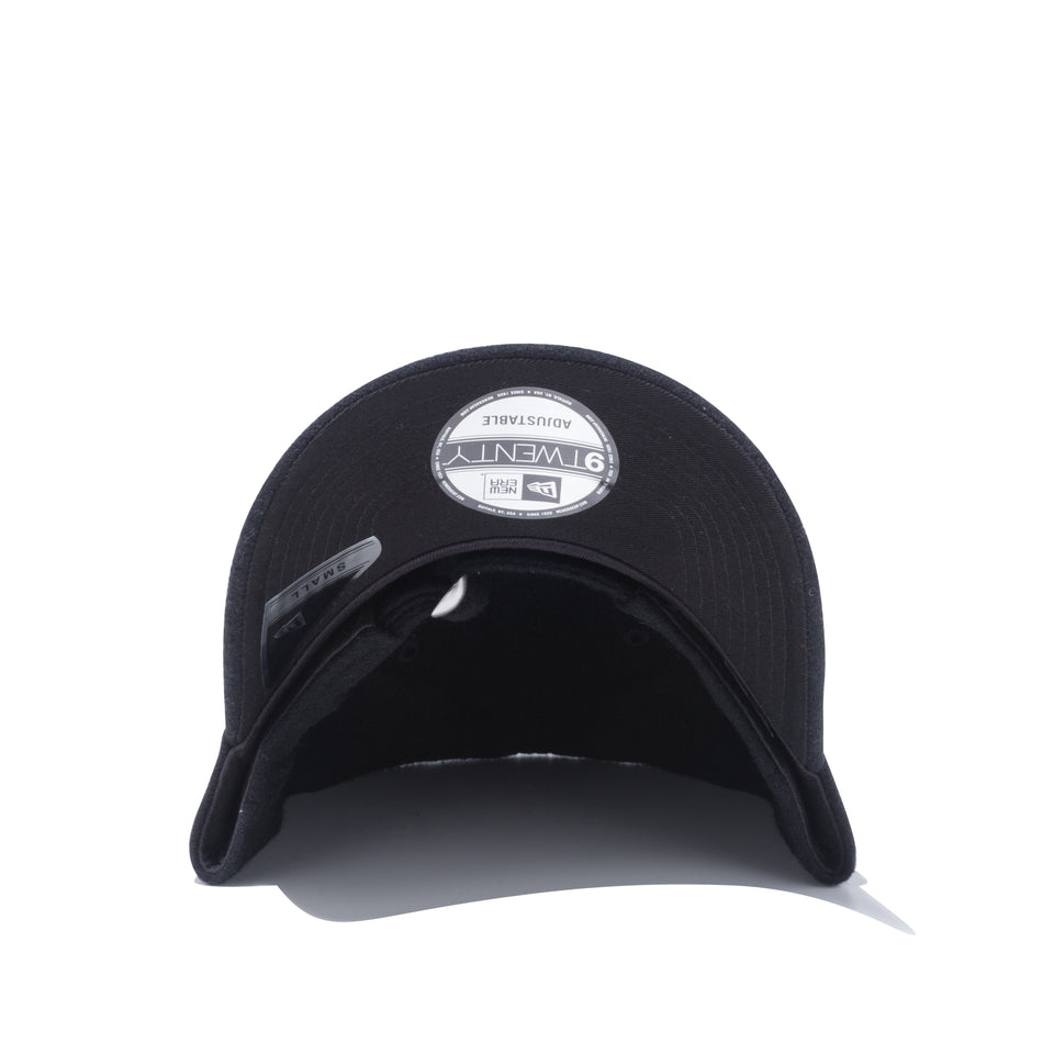9TWENTY Small メルトン NEW ERA アーチロゴ ブラック