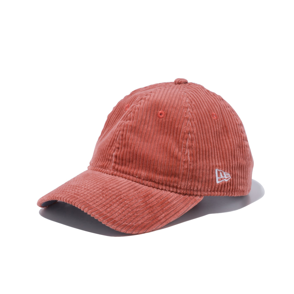9TWENTY Small コーデュロイ ピンク × スノーホワイト グレーアンダーバイザー