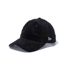 9TWENTY Small コーデュロイ ブラック × スノーホワイト グレーアンダーバイザー