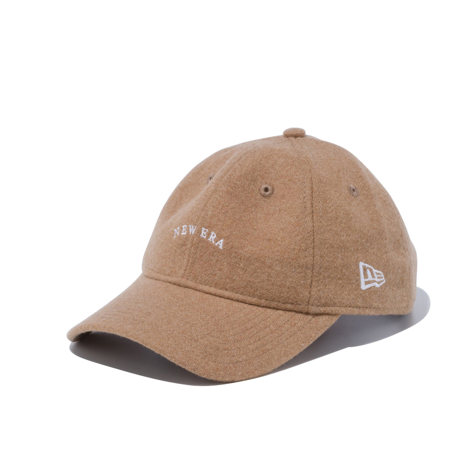 9TWENTY メルトン NEW ERA アーチロゴ キャメル