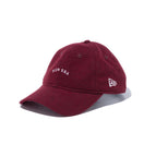 9TWENTY メルトン NEW ERA アーチロゴ バーガンディ