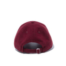 9TWENTY メルトン NEW ERA アーチロゴ バーガンディ